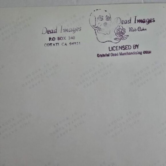 Grateful Dead Concert Photograph Licensed Rob Cohn Dead Images 8"x10" Band Perfo - Picture 2 of 14